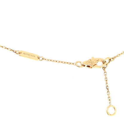 Van Cleef & Arpels 18K Yellow Gold Mother of Pearl Sweet Alhambra Pendant Necklace 4 of 5