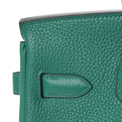 Hermes Taurillon Clemence Birkin 30 Vert Vertigo 11 of 34