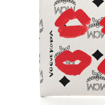 MCM Visetos X Vogue Korea Pouch White Multicolor 8 of 8