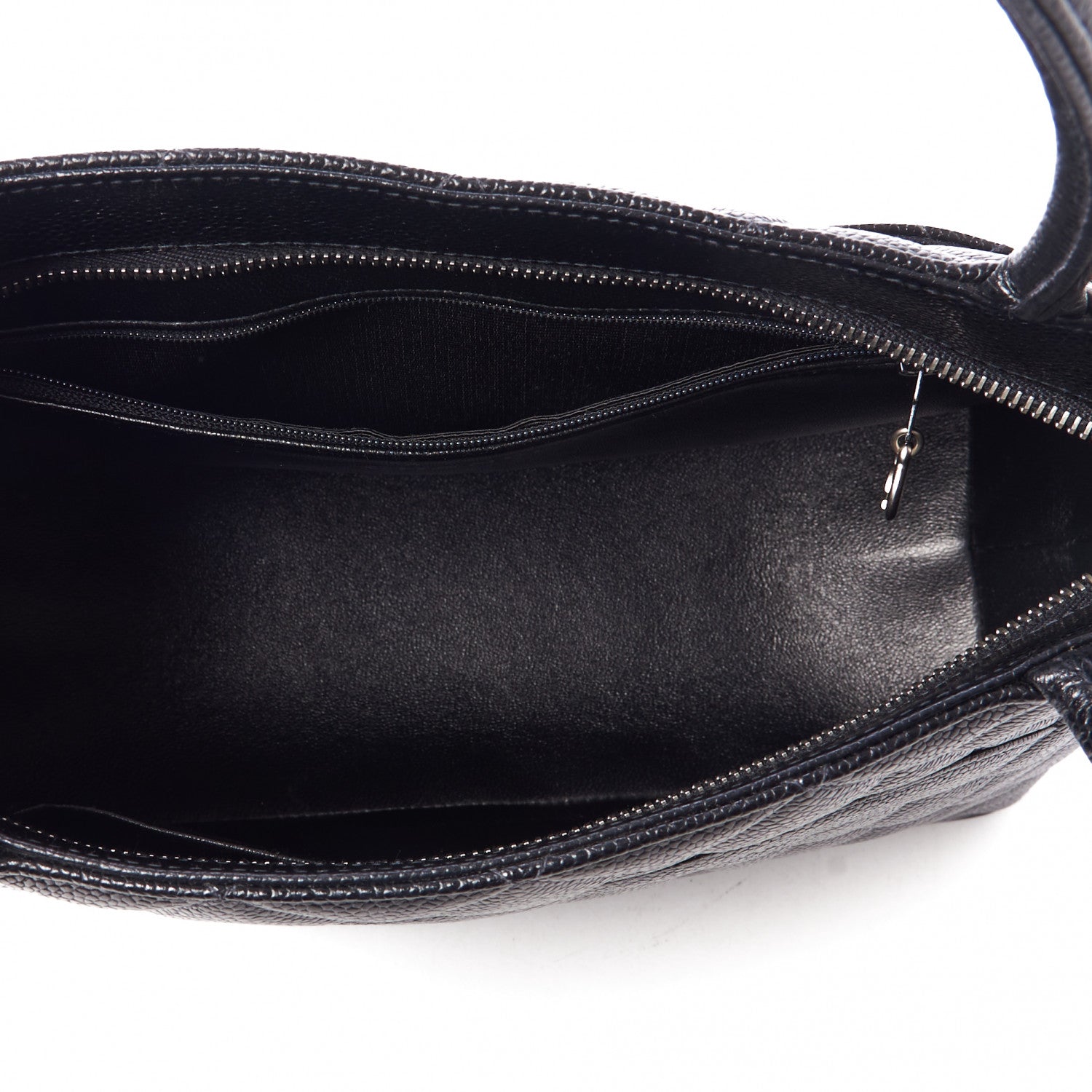 Chanel Caviar Quilted Medallion Tote Black 7 of 10