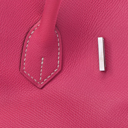 Hermes Epsom Candy Birkin 35 Rose Tyrien Rubis 28 of 41