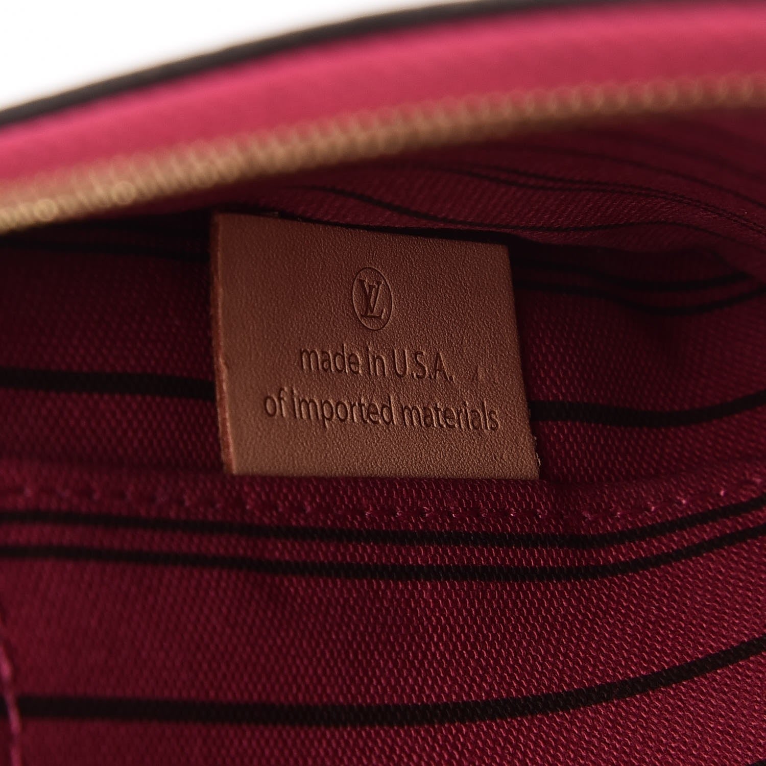 Louis Vuitton Monogram Neverfull MM GM Pochette Pivoine 7 of 8