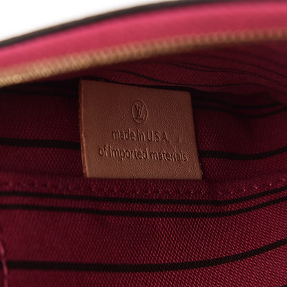 Louis Vuitton Monogram Neverfull MM GM Pochette Pivoine 7 of 8