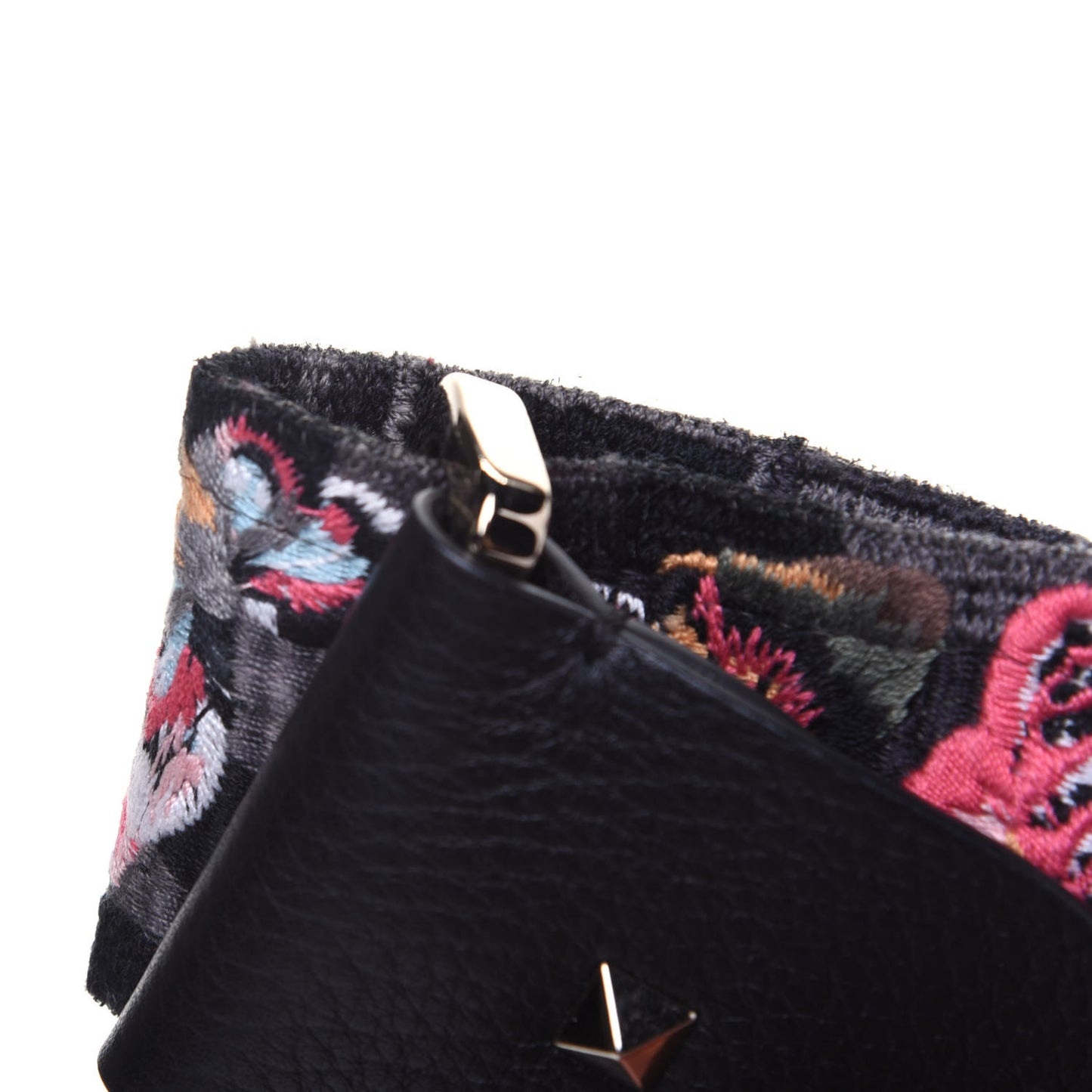 Canvas Camubutterfly Rockstud Guitar Strap Multicolor