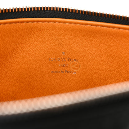 Louis Vuitton LOUIS VUITTON Lambskin Embossed Monogram Coussin MM Black 6 of 9