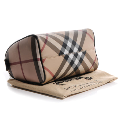 Burberry Supernova Check Chester Bowling Bag Black 4 of 9