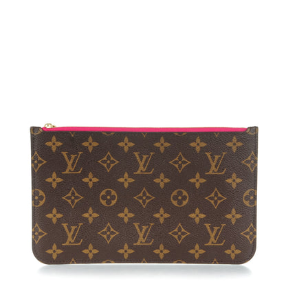 Louis Vuitton Monogram Neverfull MM GM Pochette Pivoine 1 of 8