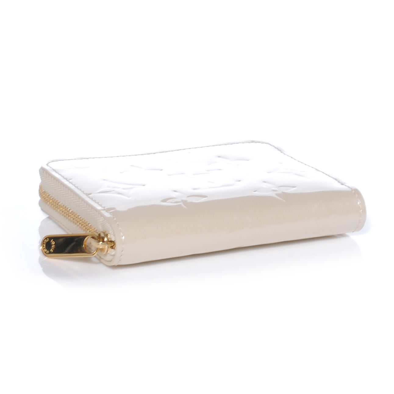 Vernis Zippy Coin Purse Blanc Corail