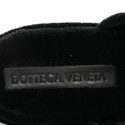Bottega Veneta Velvet Gleam Mule Sandals 38 Black 7 of 7