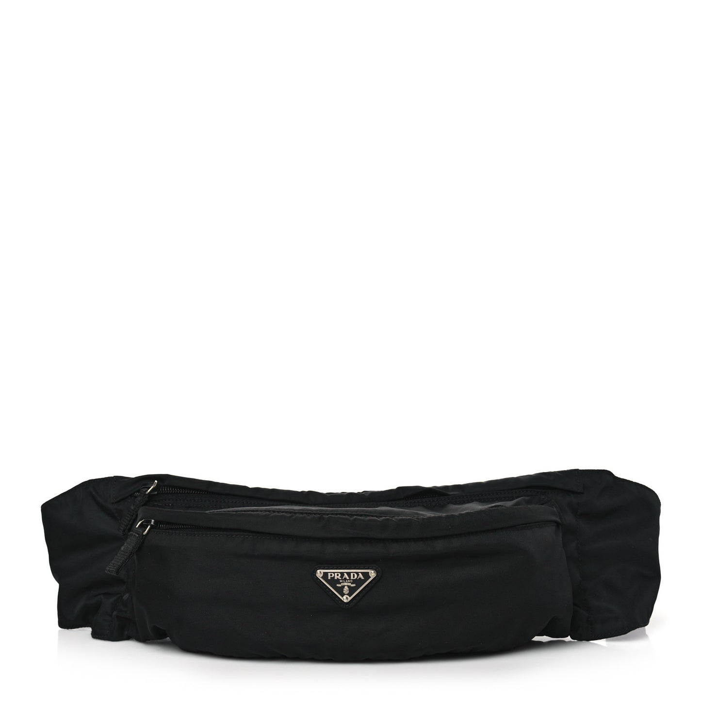 Tessuto Nylon Montagna Belt Bag Black