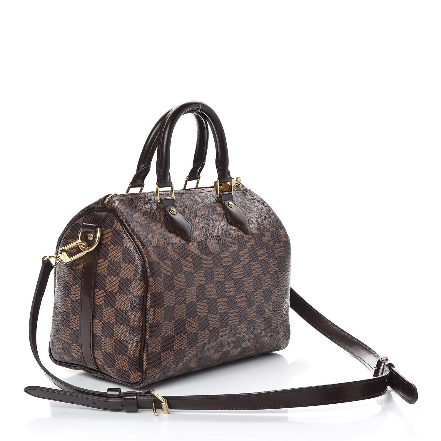 Louis Vuitton Damier Ebene Speedy Bandouliere 25 3 of 9