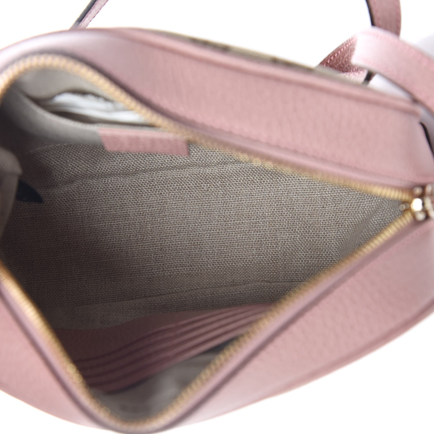 Gucci Monogram Mini Bree Messenger Bag Beige Soft Pink 5 of 11
