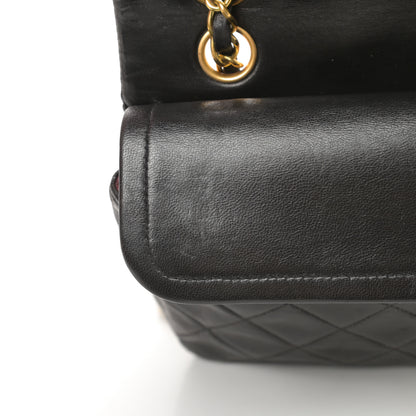 Chanel Lambskin Quilted Small Double Flap Black 17 of 20