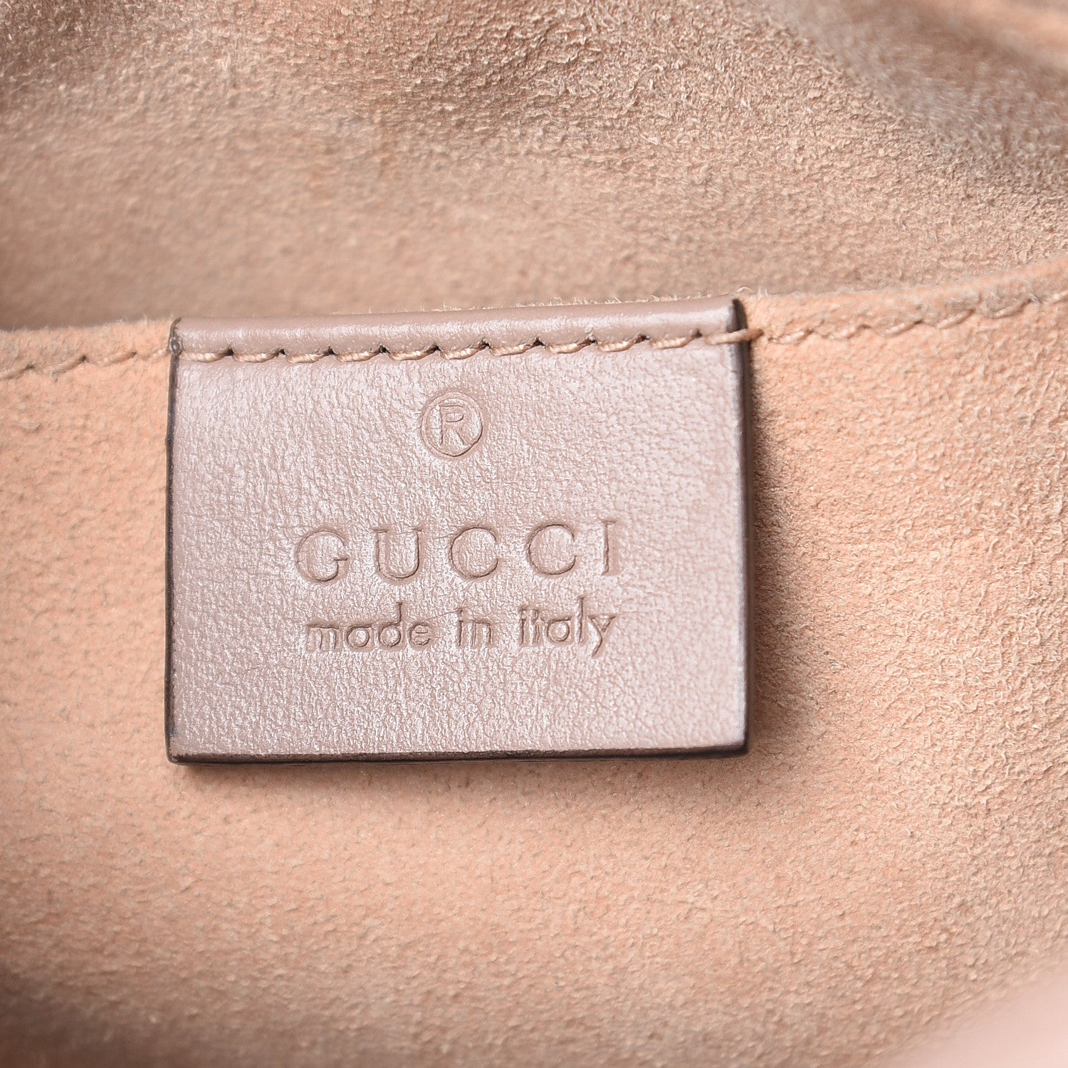 Gucci Calfskin Matelasse Small GG Marmont Chain Shoulder Bag Porcelain Rose 6 of 13