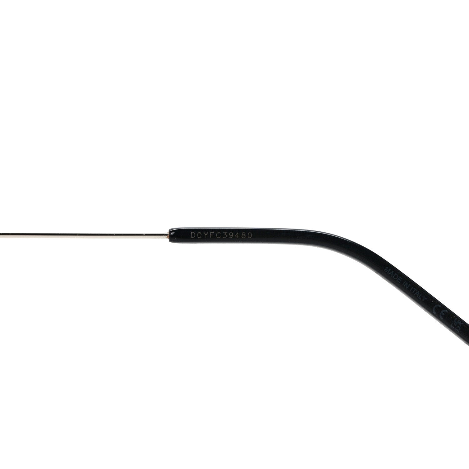 Saint Laurent Metal Aviator 61mm SL 328 Sunglasses Black 8 of 10