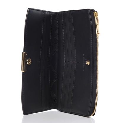Burberry Signature Grain Calfskin Wallet Black 6 of 10
