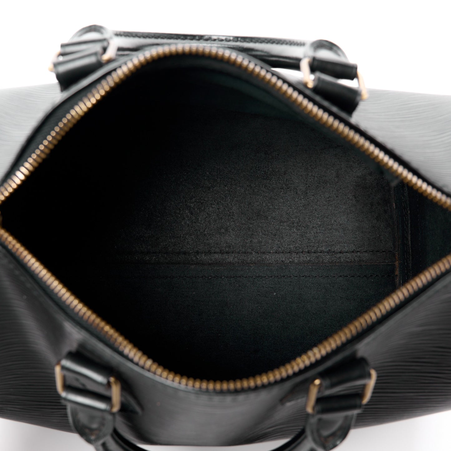 LOUIS VUITTON Epi Speedy 25 Black
