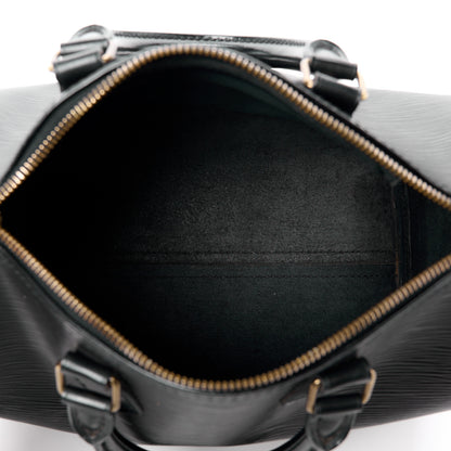 Louis Vuitton LOUIS VUITTON Epi Speedy 25 Black 5 of 18