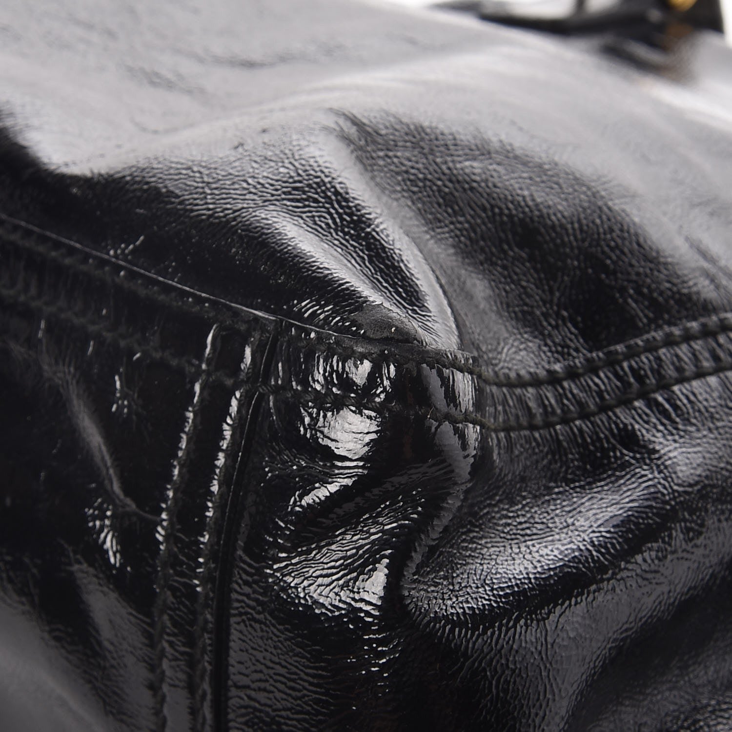 Saint Laurent Patent Medium Downtown Black 11 of 11