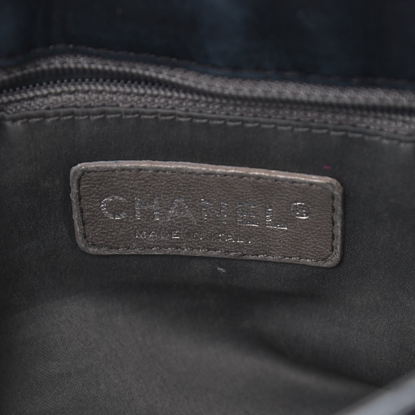 Lambskin Quilted Small Sharpei Flap Black