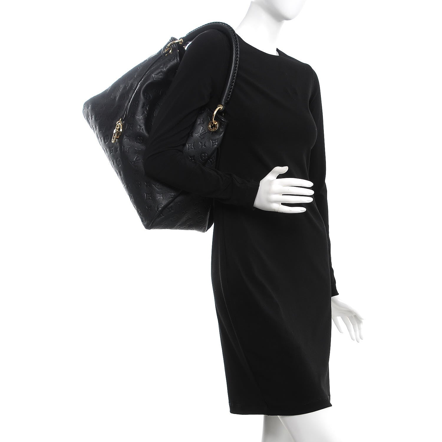 Louis Vuitton Empreinte Artsy MM Black 2 of 9