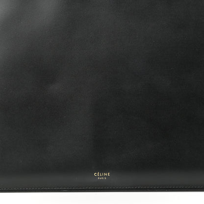 Celine Box Calfskin Medium Clasp Bag Black 7 of 10