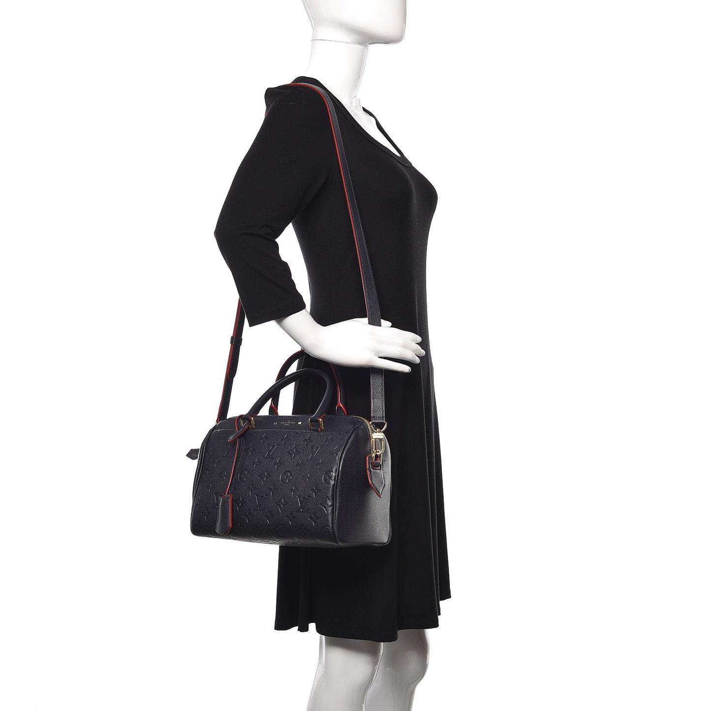 Empreinte Speedy Bandouliere 25 NM Marine Rouge