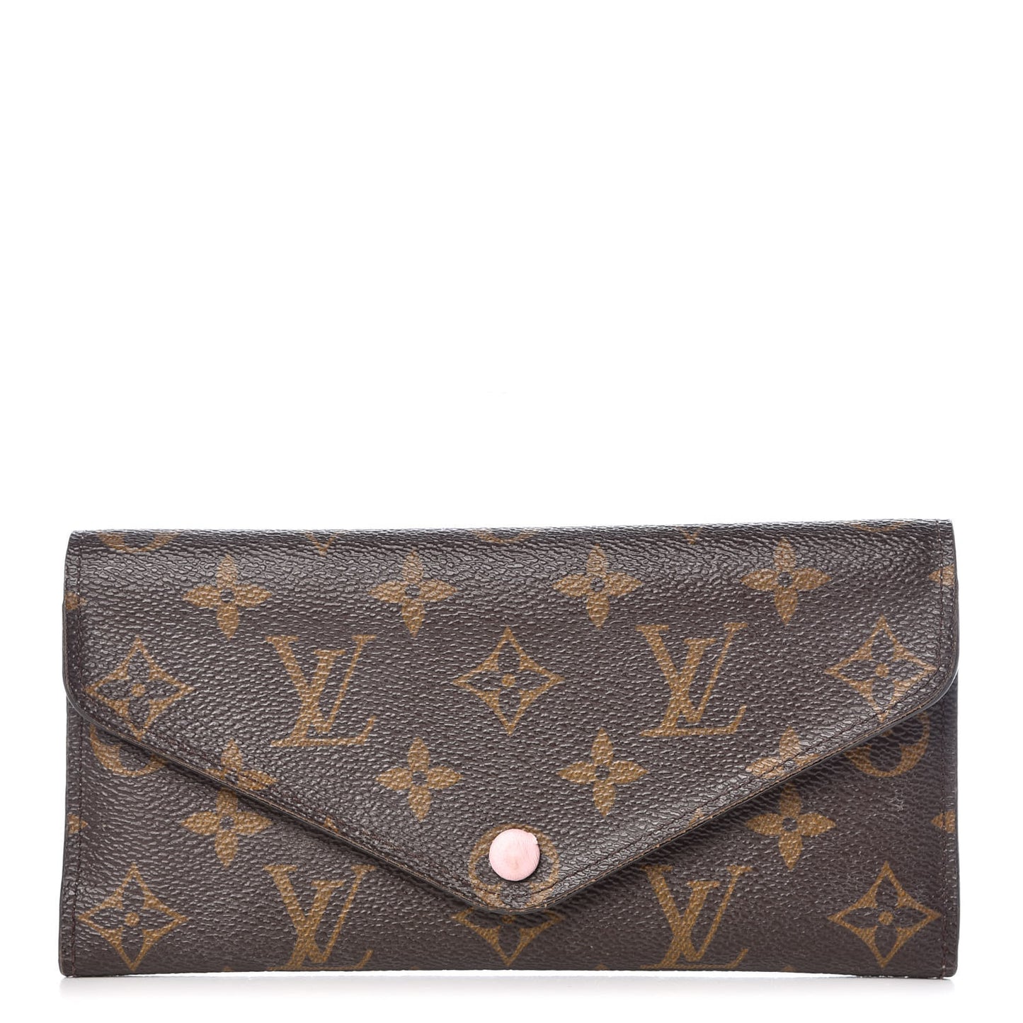 Monogram Josephine Wallet Rose Ballerine