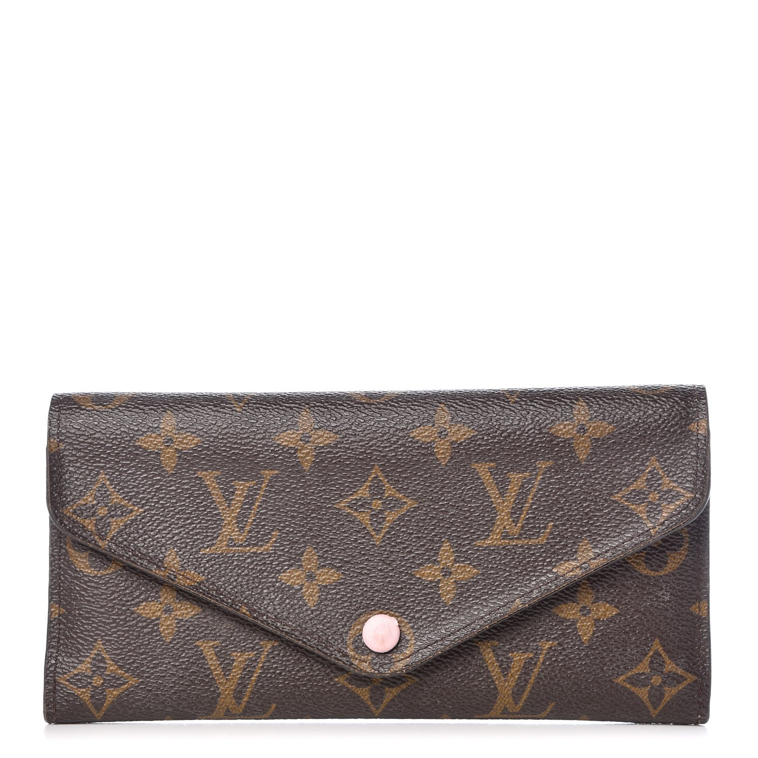 Louis Vuitton Monogram Josephine Wallet Rose Ballerine 1 of 12