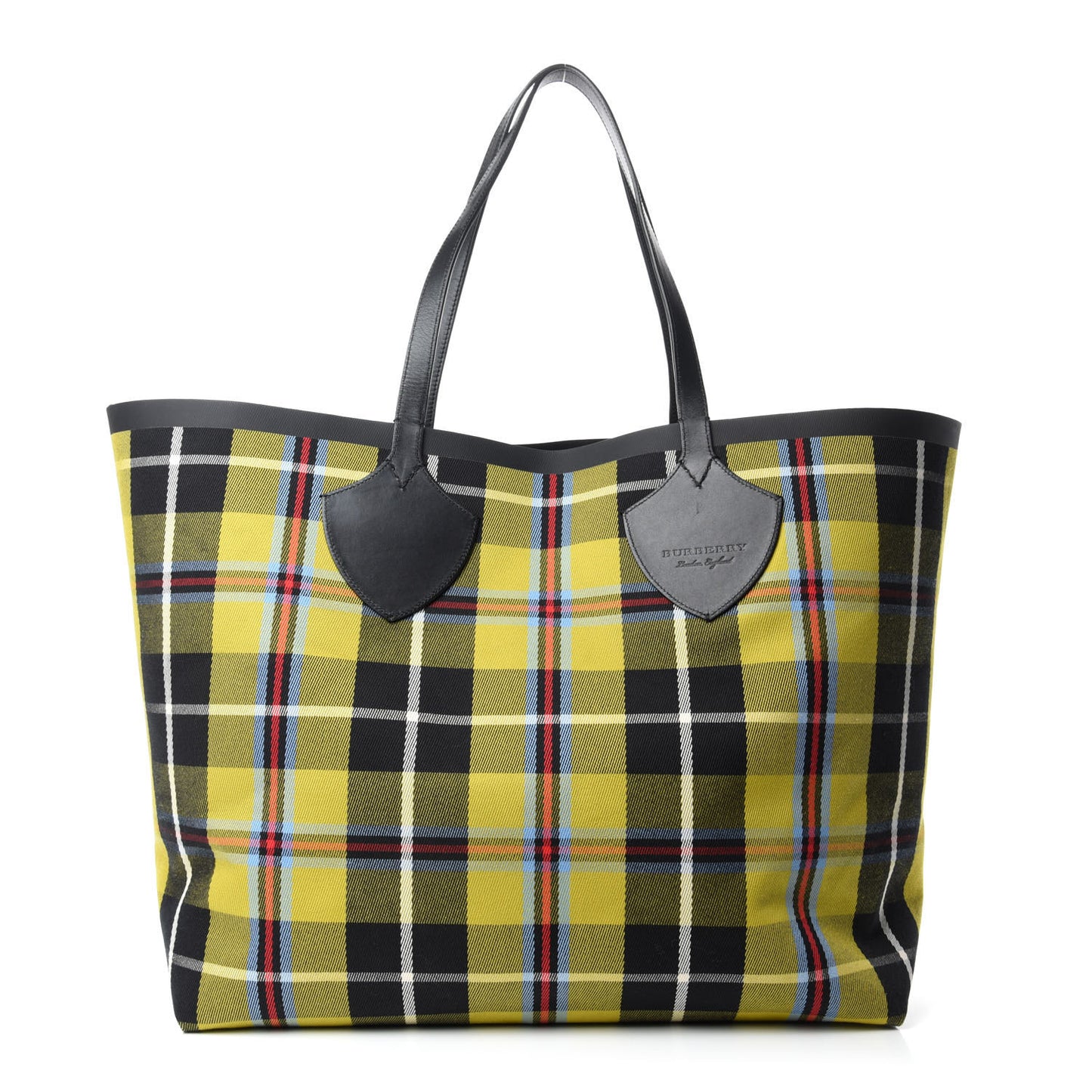 Vintage Check Extra Large The Giant Reversible Tote Antique Yellow