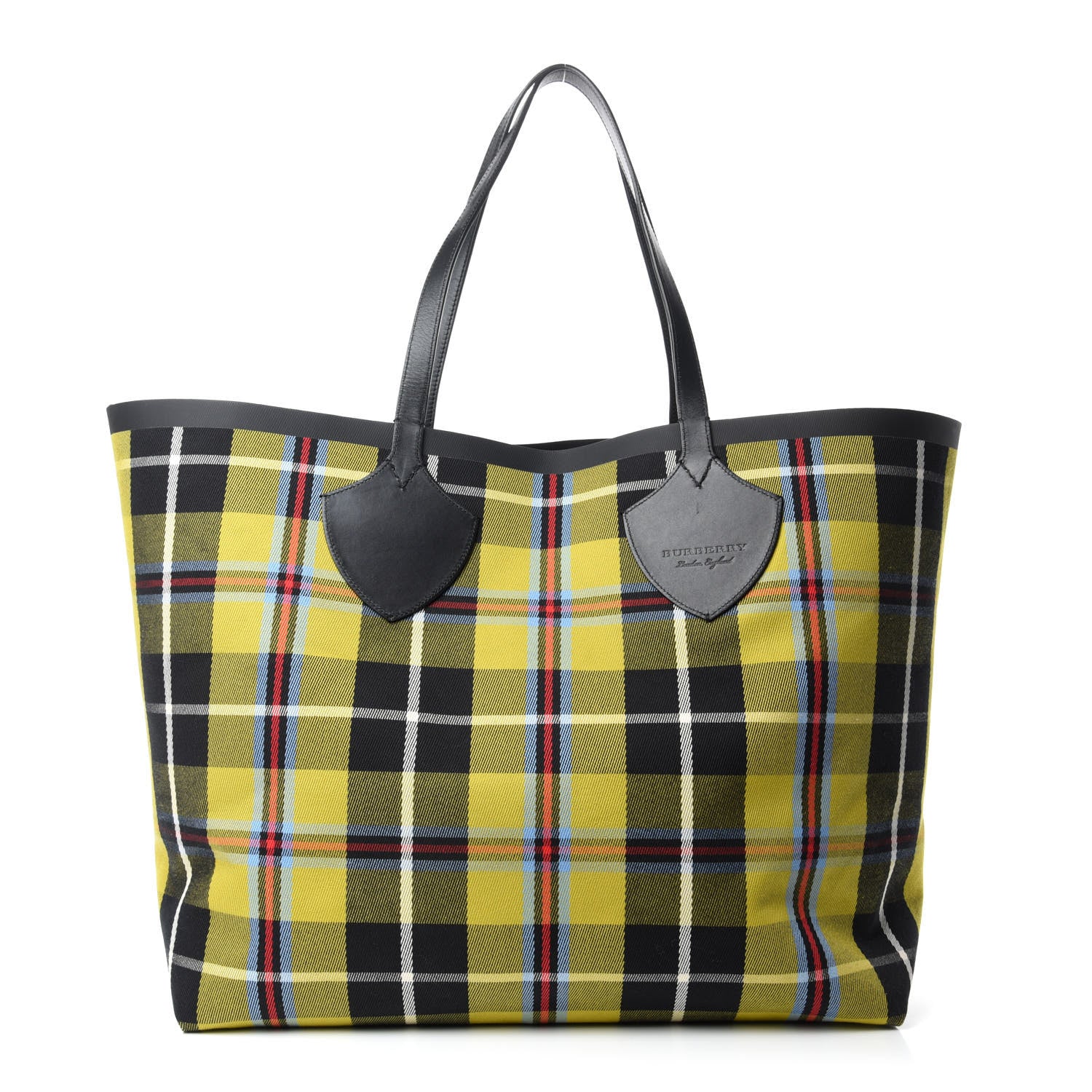 Burberry Vintage Check Extra Large The Giant Reversible Tote Antique Yellow 11 of 17