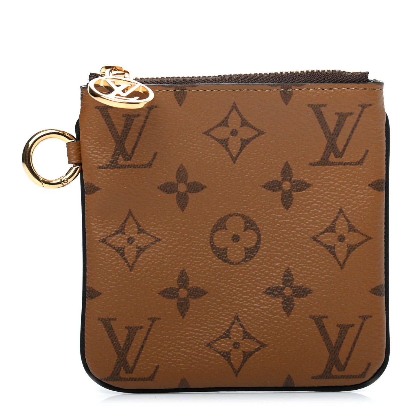 Reverse Monogram Trio Square Pouch