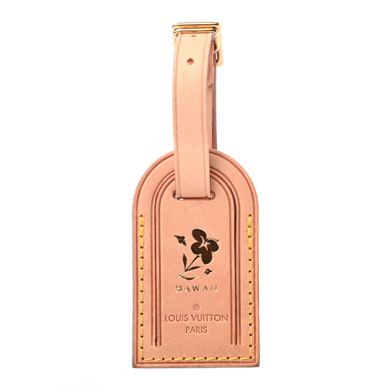 Louis Vuitton Vachetta Hawaii Small Luggage Tag 1 of 3