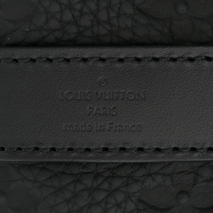 Louis Vuitton Monogram Taurillon Keepall Bandouliere 25 Black 6 of 9