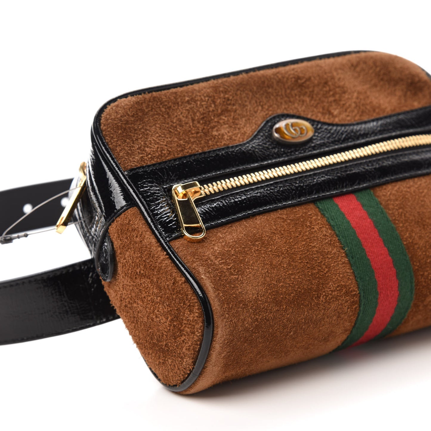 Suede Small Ophidia Belt Bag 95 38 Brown