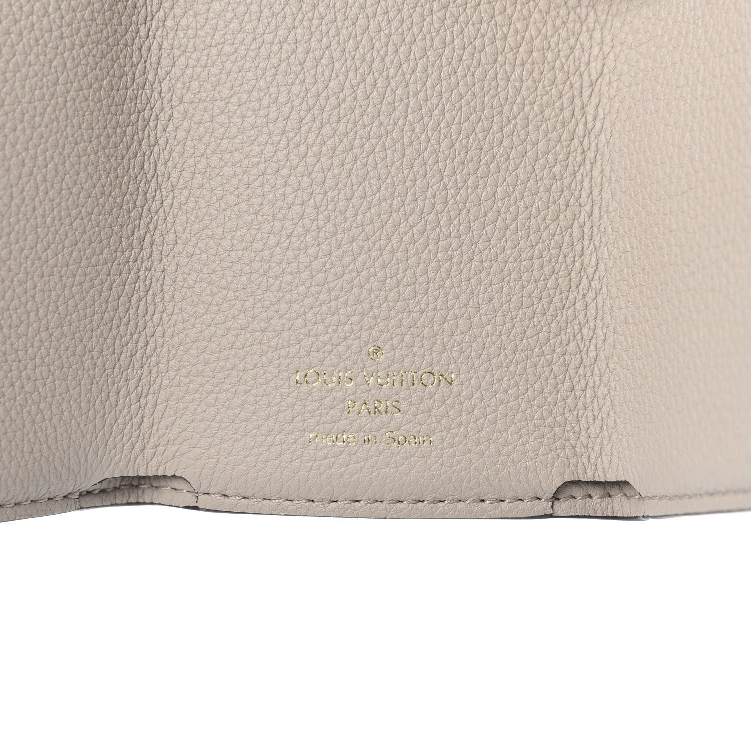 Louis Vuitton Calfskin Lockmini Wallet Greige 6 of 7
