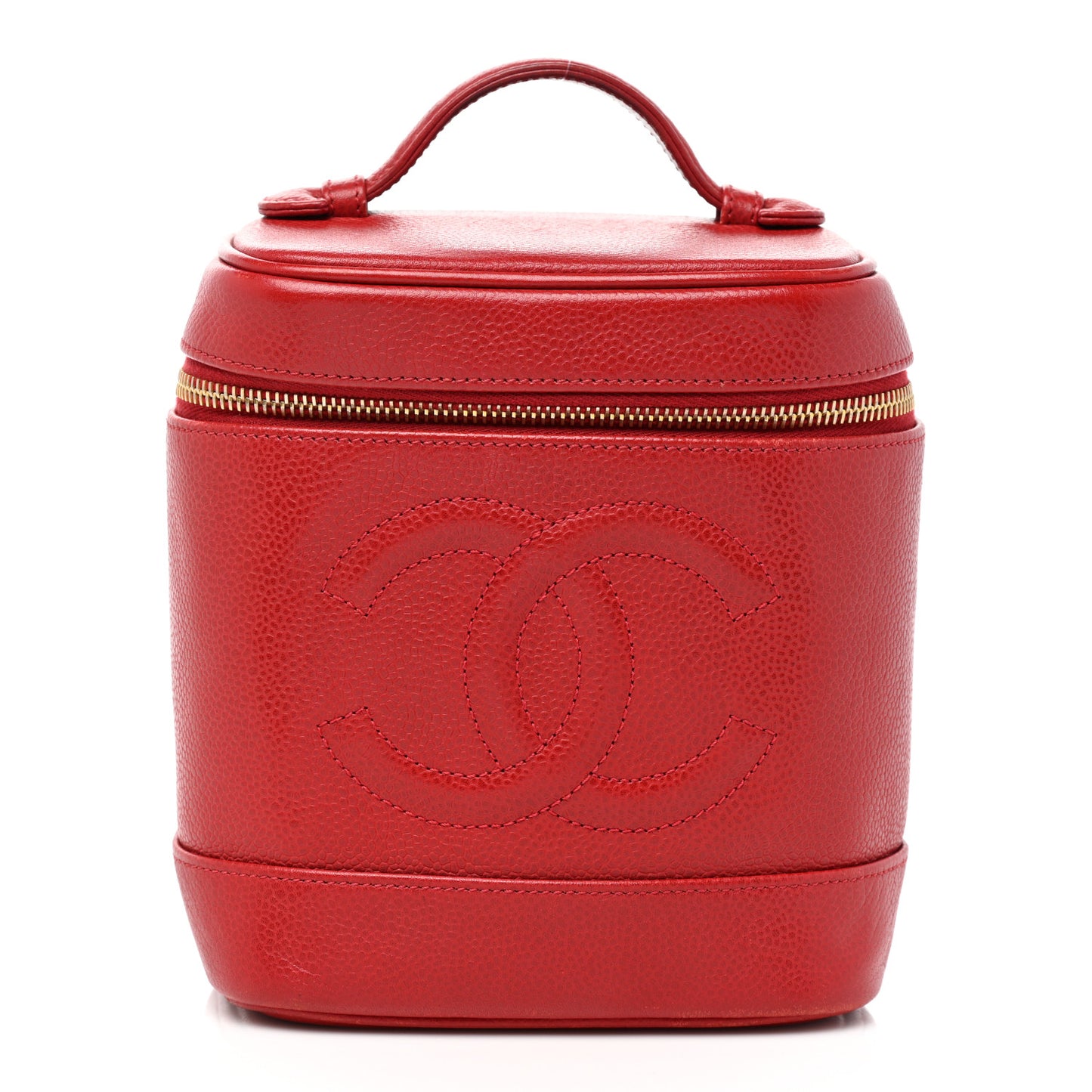 Caviar Vanity Cosmetic Case Red