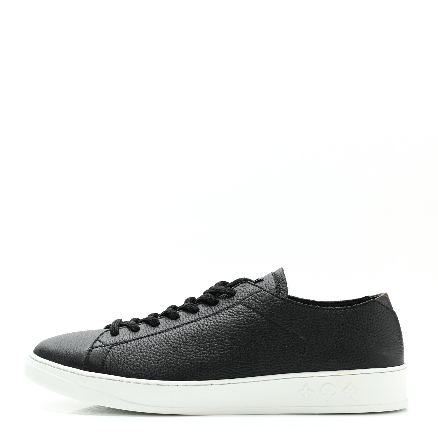 Louis Vuitton Mens Calfskin Resort Sneakers 11 Black 1 of 10