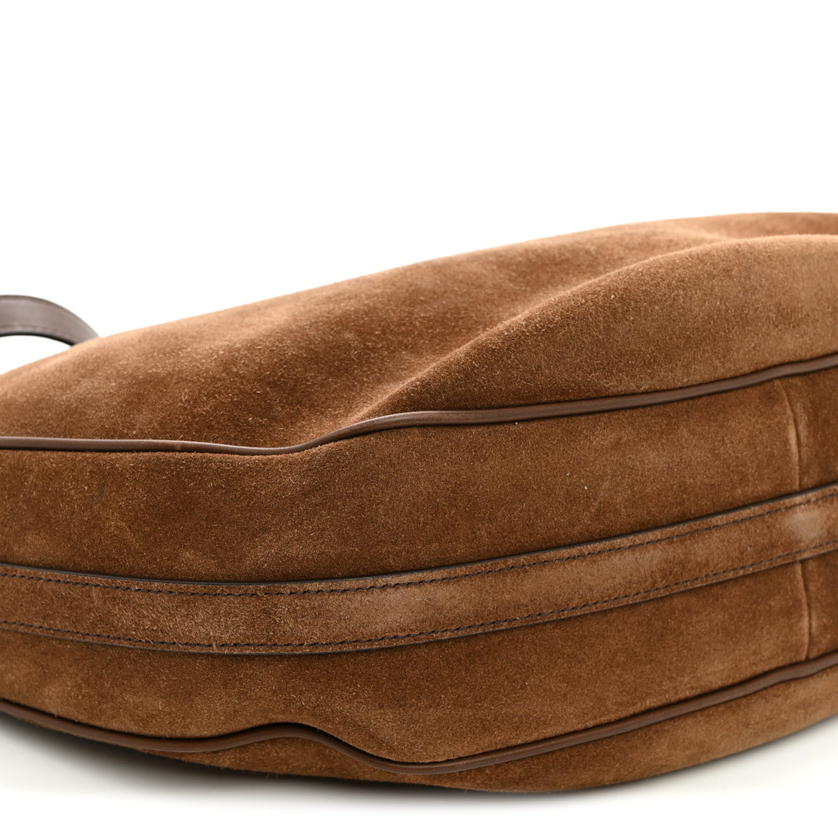 Scamosciato Large Arque Shoulder Bag Cacao