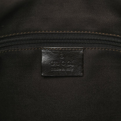 Gucci Monogram Web Jackie O Hobo Dark Brown 6 of 16