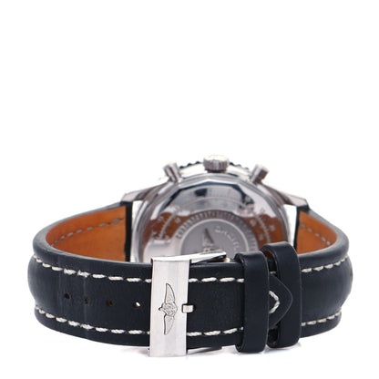 Breitling Stainless Steel Calfskin 42mm Navitimer Chronograph Automatic Watch Black A2332212 3 of 5