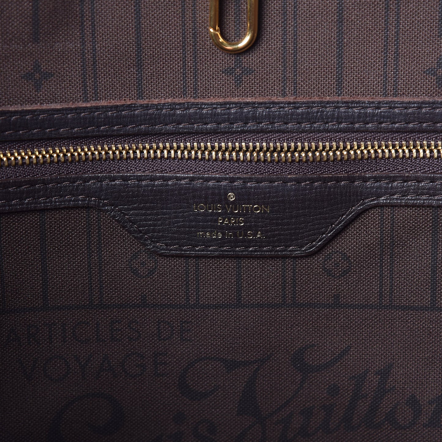 Monogram Idylle Neverfull MM Fusain