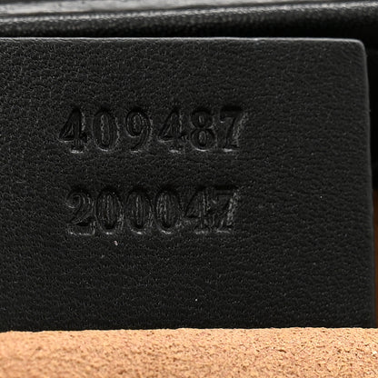 Gucci GG Supreme Monogram Calfskin Small Padlock Shoulder Bag Beige Black Cuir 7 of 14