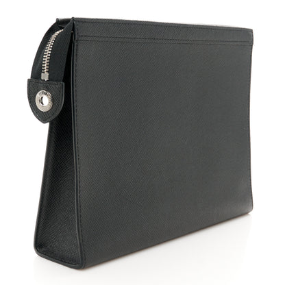 Louis Vuitton Taiga Pochette Voyage MM Black 3 of 8