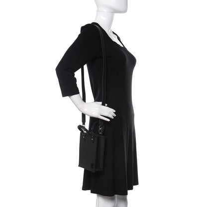 Louis Vuitton Epi Petit Sac Plat Black 2 of 10