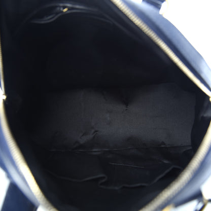 Saint Laurent Calfskin Large Muse Navy Blue 5 of 12