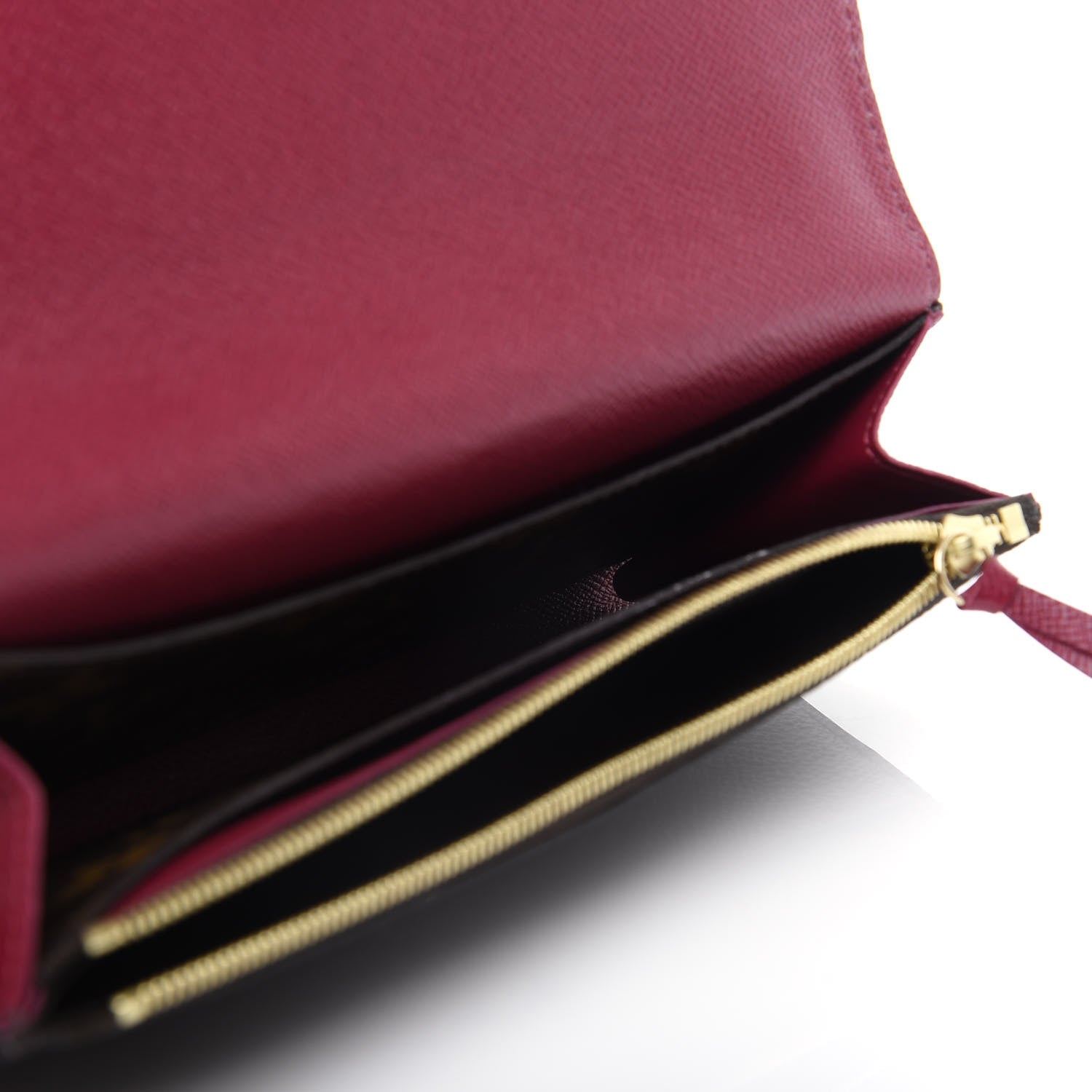 Louis Vuitton Monogram Emilie Wallet Fuchsia 5 of 7