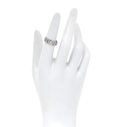 Cartier 18K White Gold 5.5mm LOVE Ring 51 5.75 2 of 4