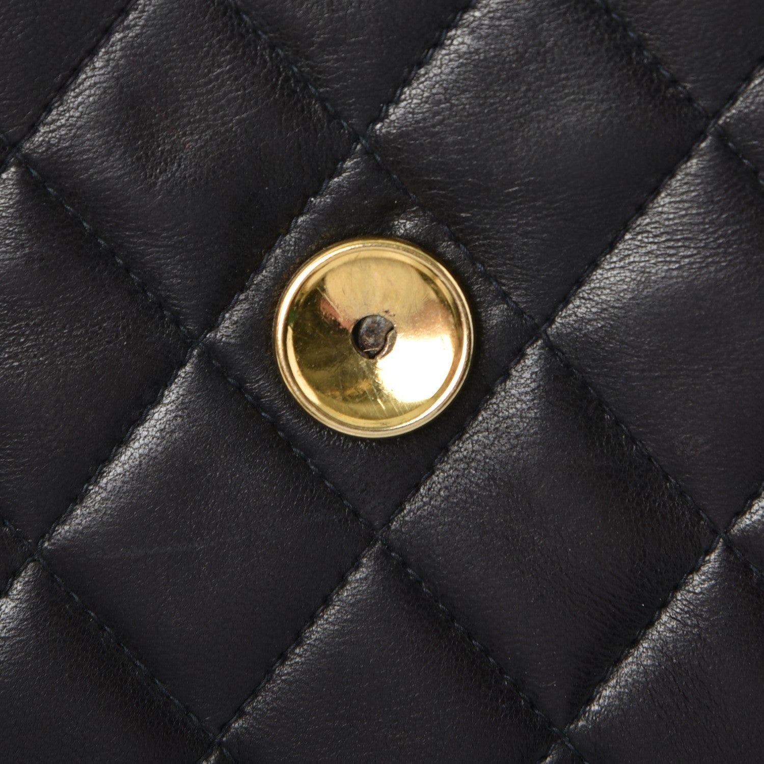 Chanel Lambskin Quilted Medium Single Flap Black 10 of 11