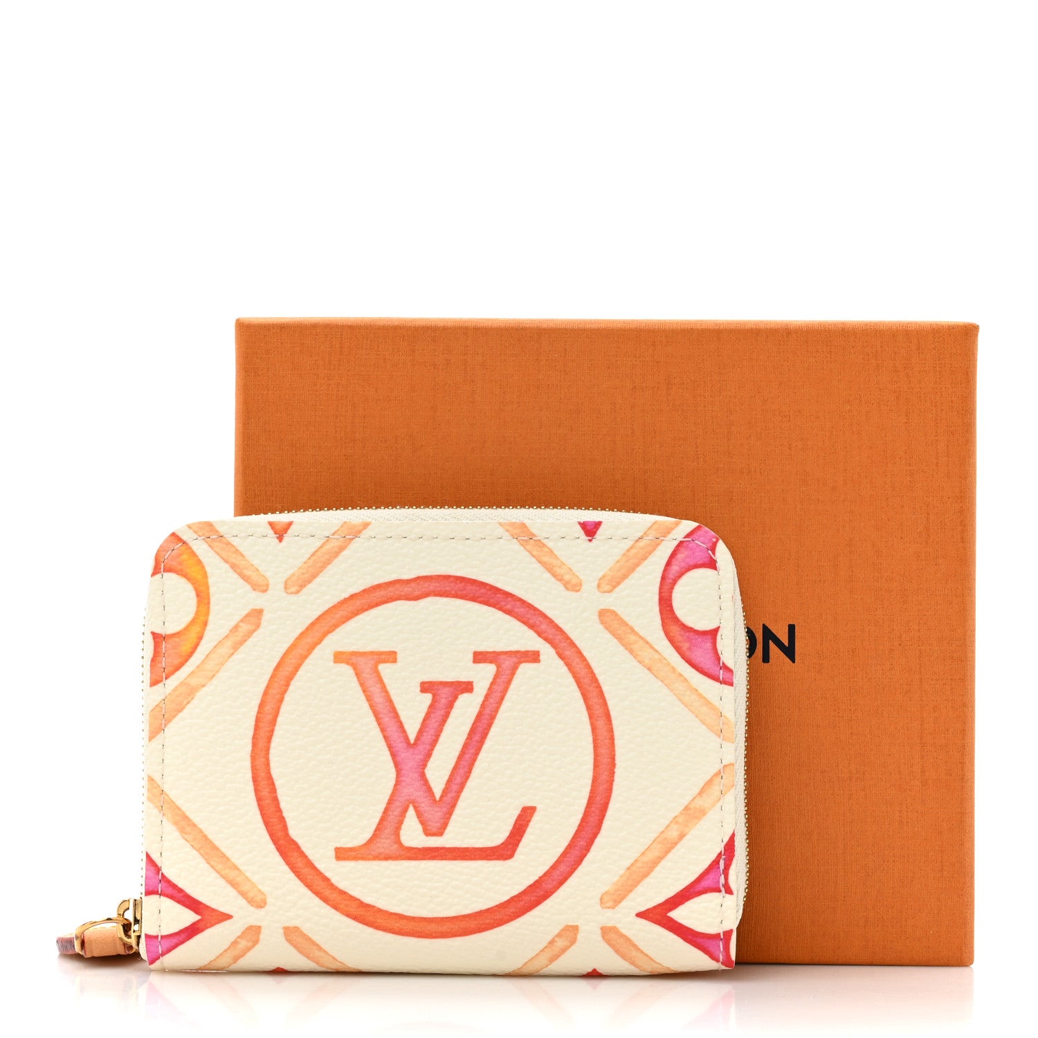 Louis Vuitton Monogram LV By The Pool Zippy Coin Purse Coral 7 of 7